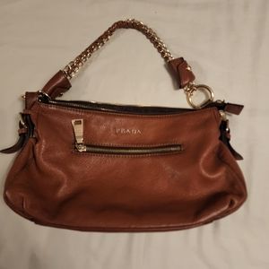 Prada Leather Hobo Bag